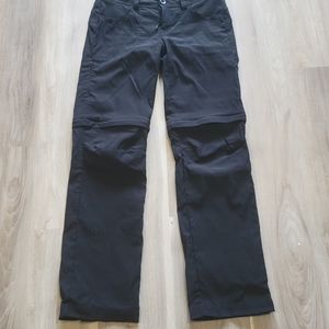 MEC Black Convertible Hiking Pants